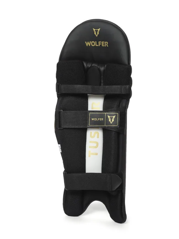 TUSKER PRO CRICKET BATTING LEG GUARDS - FLASHBLACK - Image 2