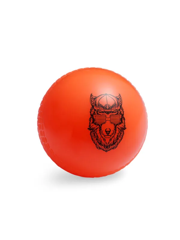 CRICKET WIND BALL PACK OF 6 - ORANGE - Image 3