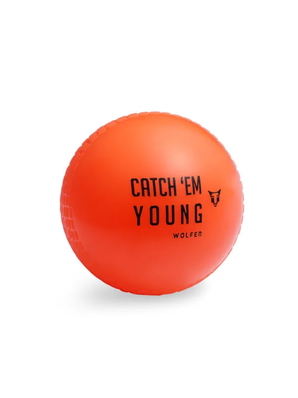 CRICKET WIND BALL PACK OF 6 - ORANGE - Image 4