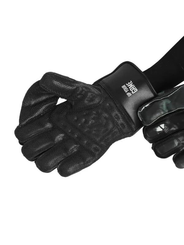 TUSKER LEATHER CRICKET WICKETKEEPING GLOVES - OLIVE - Image 2