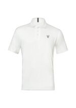 Wolfer Cricket Jersey | White with Silver Grey Logo on the Chest, Front View