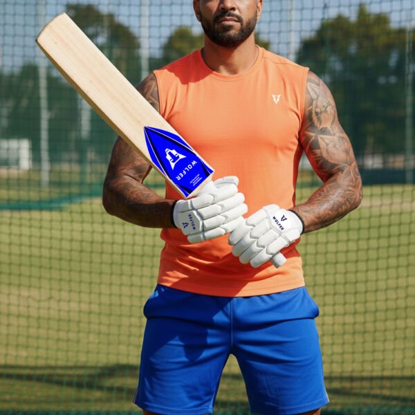 The Terrier Grade 4A English Willow Cricket Bat – Light Weight Thick Edge, Ideal for Serious Club Professionals