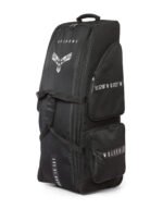 Goshawk Kiwi Black Premium Stand-Up Wheelie Cricket Kit Bag | Bat Cave, Insulated Food Pocket and Large Main Compartment