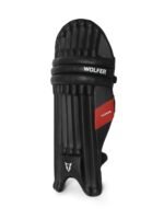 TUSKER PRO CRICKET BATTING LEG GUARDS - BLACK