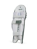 TUSKER PRO CRICKET BATTING LEG GUARDS - OLIVE - Image 2