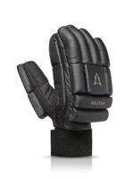 FEATHERWEIGHT PRO CRICKET BATTING GLOVES - BLACK