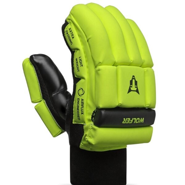 FEATHERWEIGHT BATTING GLOVES - FLUORESCENT YELLOW