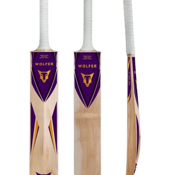 Wolfer Monarch Butterfly Grade English Willow Cricket Bat – Light Weight