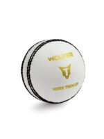 Wolfer Club Edition White Leather Cricket Balls - Pack of 6 | Tested for Dew, ideal for T20 and academies - Image 3