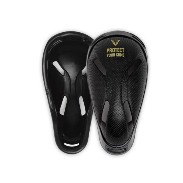 TUSKER BOYZ LONG BEAK CRICKET ABDOMINAL GUARD - BLACK