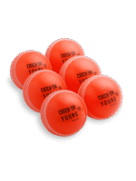 HEAVY WIND BALL PACK OF 6 - ORANGE - Image 2