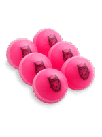 CRICKET WIND BALL PACK OF 6 - PINK