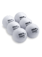 HEAVY WIND BALL PACK OF 6 - WHITE - Image 2