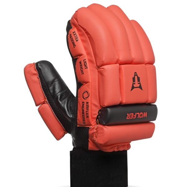 FEATHERWEIGHT CRICKET BATTING GLOVES - ORANGE