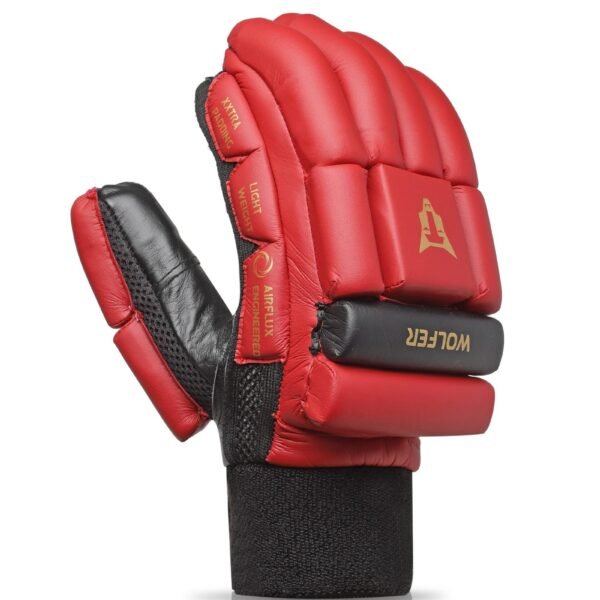 FEATHERWEIGHT CRICKET BATTING GLOVES - RED
