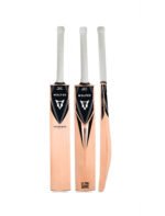 Front Back and Side Angle of Wolfer Alpha - Custom Made Player's Grade English Willow Cricket Bat