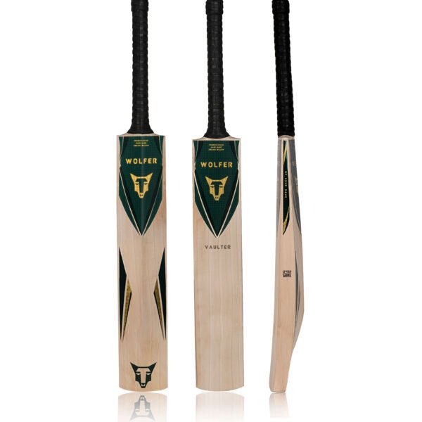 Wolfer Vaulter Grade 4 English Willow Cricket Bat | Light Weight, Thick Edge, Ideal for Club Cricket