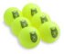 Wolfer Wind ball, Fluorescent Yellow - Pack of 6