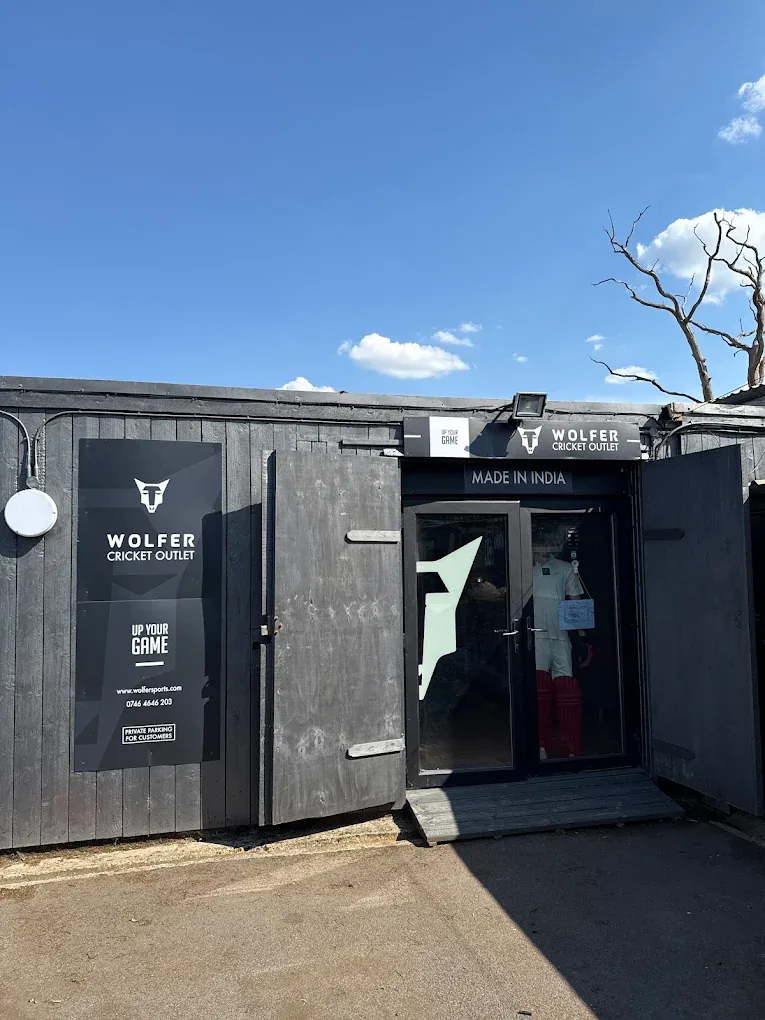 Wolfer Cricket Outlet shopfront in Maidenhead